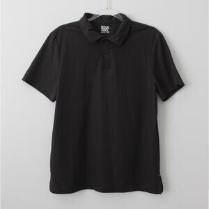 32 Degrees Cool Polo Short Sleeve Breathable Golf Shirt Black Size M Pre-Owned